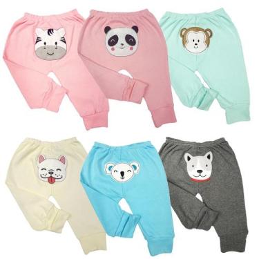 Imagem de Kit 3 Mijão Culote para Bebê Menino e Menina Bumbum Bordado - Koala Ba