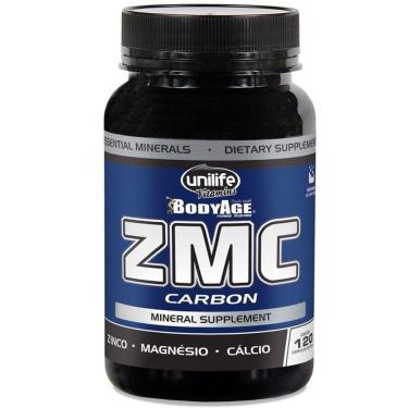 Imagem de Kit Com 3 Zmc Carbon Cálcio, Zinco E Magnésio 120Caps