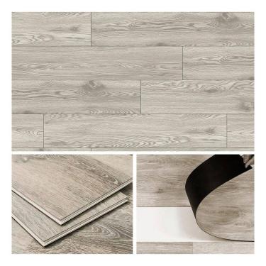 Imagem de Piso Vinílico Autocolante 36 Réguas 91x15cm 2mm - 5m²