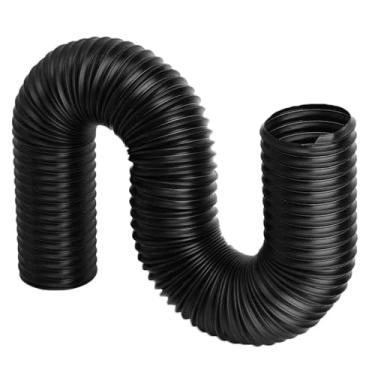 Imagem de Kit de tubos de admissão de filtro de ar condicionado automotivo de 1 peça, 76/63/51 mm, fio de aço corrugado, admissão de ar, mangueira telescópica, motores(63mm)