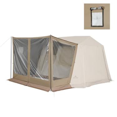 Imagem de Naturehike Barraca instantânea Village, barraca de acampamento para 4 pessoas para 8 pessoas com mosca de chuva completa, barracas de cabine grande à prova d'água para acampamento de carro