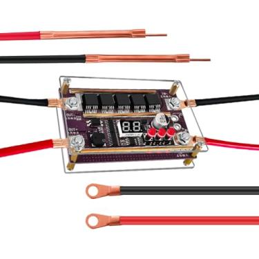 Imagem de Placa de Controle Máquina Solda por Pontos Potência Ajustável com 99 Engrenagens para Bateria Cilíndrica Hidreto Níquel-Metal e Lâmina Níquel 0 3mm Saída Alta Soldagem Precísa
