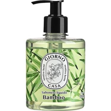 Imagem de Sabonete Líquido Para as Mãos, Bamboo, Giorno Casa, 350 ml, Verde