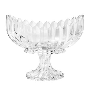 Imagem de WOLFF - Centro de Mesa com Pé de Cristal Geneva 28cm x 15cm x 23cm