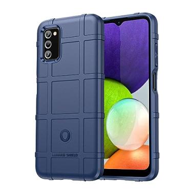 Imagem de IDEWEI Capa para Samsung Galaxy A03S, fibra de carbono refinada, anti-queda, anti-impressões digitais, proteção integral. A capa do telemóvel é compatível com Samsung Galaxy A03S