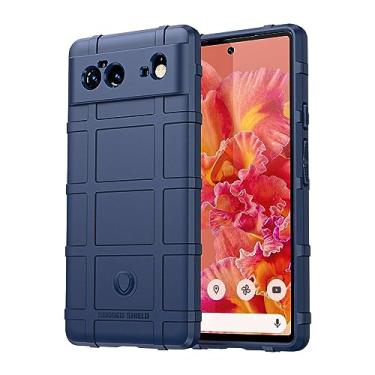 Imagem de IDEWEI Capa para Google Pixel 6, fibra de carbono refinada, anti-queda, anti-impressões digitais, proteção integral. A capa do telemóvel é compatível com o Google Pixel 6