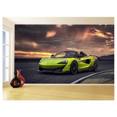 Imagem de Papel De Parede 3D Carro Mc Laren Pista Super 3,5M Car266 - Você Decor