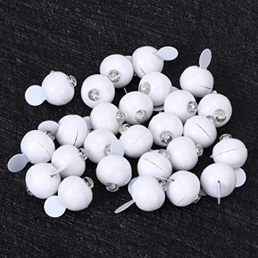Imagem de Garosa 100 Unidades de Mini Lâmpadas LED Esféricas para Decoração de Casa de Festa de Casamento, Material Plástico Com Luz Branca ou Colorida, Ativação Fácil de Puxar por 5-6 Horas, Perfeita para