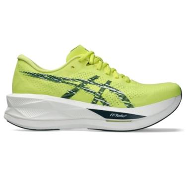 Imagem de ASICS Tênis de corrida masculino SONICBLAST, Citron/azul-petróleo tranquilo, 46