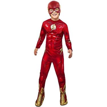 Imagem de Rubie's 703015 Fantasia infantil clássica The Flash, vermelho, pequeno, 7-8 anos