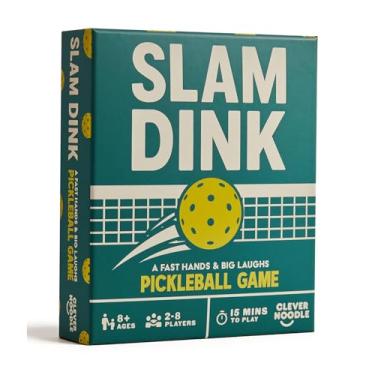 Imagem de Clever Noodle Slam Dink I Pickleball Game I Pickle Ball Gift I A Hilarious Pickleball Card Game I Gifts for Pickleballers I Family Card Game