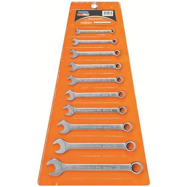 Imagem de Jogo de Chaves Combinadas 10 Peças Tramontina PRO