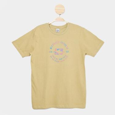 Imagem de Camiseta Infantil Nicoboco Básica Moorea Menino, Laranja, 12A