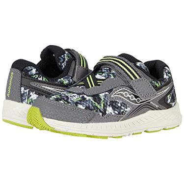 Imagem de Saucony Tênis infantil unissex Ride 10 Jr, Camuflagem verde-, 5.5 Wide Little Kid