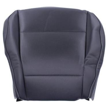 Imagem de NewYall Capa de almofada frontal de couro perfurado preto para Subaru Outback Legacy 2015-2019