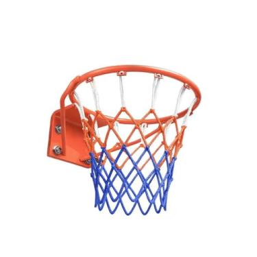 Imagem de simhoa Cesta de basquete, estrutura de basquete, leve, substituição, versátil, com parafusos, fácil de instalar para treinamento ao ar livre e interno, Diâmetro Infantil 35cm