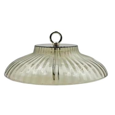 Imagem de KiBcsLic Defletor para comedouros de pássaros, proteção contra intempéries, instalação rápida, tampa em forma de cúpula à prova d'água para comedouro de, Claro