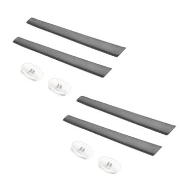 Imagem de Kits de borracha de substituição para óculos de sol Oakley Splinter - Cinza + Cinza