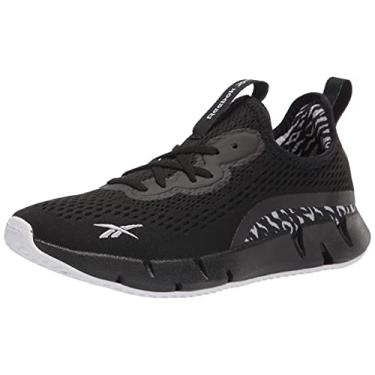Imagem de Reebok Tênis feminino Zig Sky, Preto/branco/cinza frio., 8.5