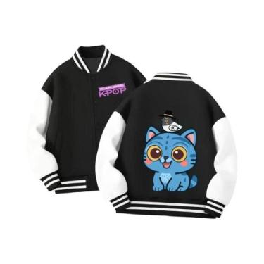 Imagem de Jaqueta De Uniforme De Beisebol Kpop Demon Hunter Para Meninas, Manga 