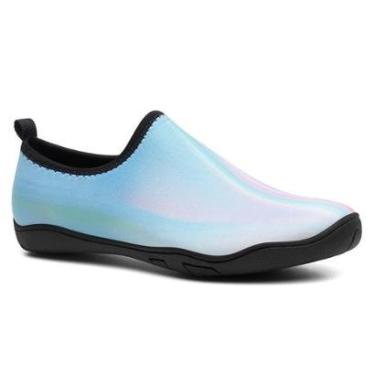 Imagem de Sapatilha Aquática Infantil Híbrida Neoprene Antiderrapante Praia Piscina Antiderrapante Leve-Unissex