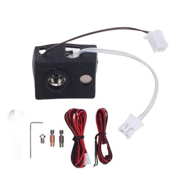 Imagem de Fafeicy Kit Hotend para Prusa I3 MK3S, Bimetálico Heatbreak Ti Alloy Bico de Cobre Vermelho Liga CuCrZr, Com Haste de Aquecimento de Cerâmica 24V 80W, para Impressão Em Alta Velocidade