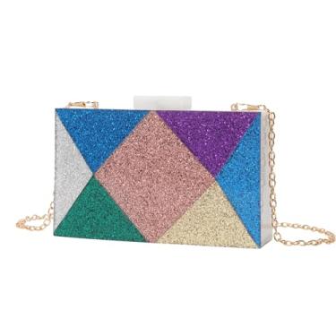 Imagem de CYSUE Bolsas femininas de acrílico, bolsas de mão para festa e banquete, Colorido., One Size