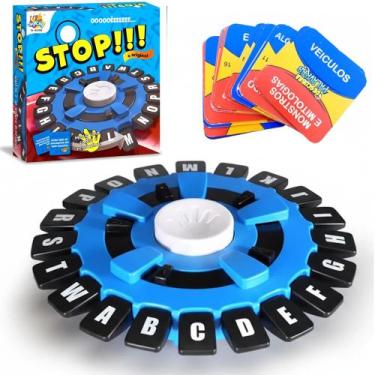 Imagem de Jogo Stop Eletrônico Oooo êeee Stop Interativo com Cartas Perguntas Jo