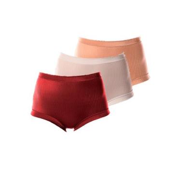 Imagem de Kit com 3 Calcinhas Demillus 26406 Colorido