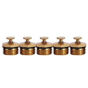 Imagem de AMONIDA Bico Pulverizador Agrícola Micro Jato para Irrigação por Névoa, 5 Bicos de Spray, Tampa Superior Ajustável, Material Forte e Durável