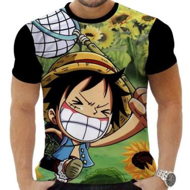 Imagem de Camiseta Camisa Personalizada Anime One Piece Pirata Navio Mar 09 - Za