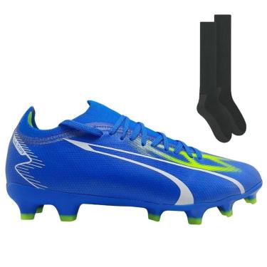 Imagem de Kit Chuteira Campo Puma Ultra Match + Par de Meião-Masculino