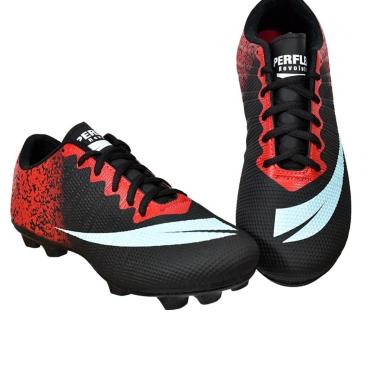 Imagem de Chuteira Campo Gramado Infantil Colada Costurada Confortável-Masculino