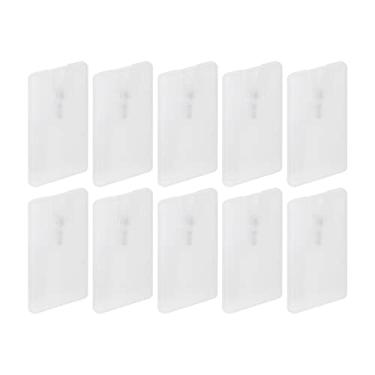 Imagem de Frasco, 10 frascos de spray de perfume, cartão de crédito, frasco de perfume, frascos de spray de névoa fina para maquiagem de perfume líquido, viagem, vazio, dispensador de bomba de atomizador