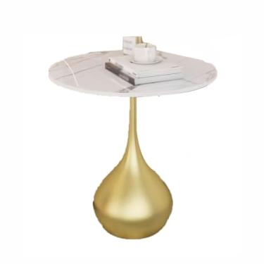 Imagem de Mesa central simples moderna criativa sala de estar sofá mesa lateral luz casa mesa de centro luxo mesa de canto mesa quarto (C)