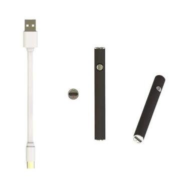 Imagem de Bateria Recarregável Tipo-C USB De 380mAh Com Conector 510 Para Ferro 