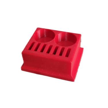 Imagem de Znet3D Suporte e armazenamento para frascos de colírio - comporta 7 frascos e 2 frascos (vermelho)