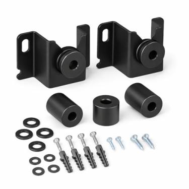 Imagem de Suporte Fixo de parede para TV 12 a 80 Polegadas, Capacidade até 60kg, Instalação Fácil, Encaixe Rápido, Kit Completo Incluído, instataldo ambientes, quarto, sala, area de lazer, academias.