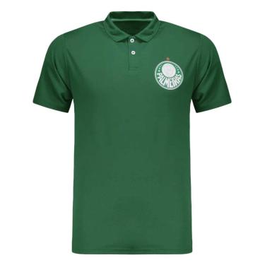Imagem de CAMISA POLO PALMEIRAS BASIC 9925075-04 - VERDE ESCURO/BRANCO G-Masculino