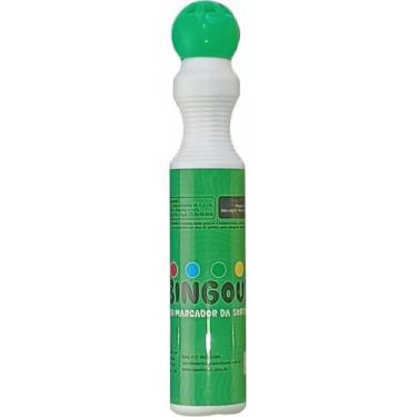 Imagem de Marcador para Bingo Verde 40ML Caixa com 6 - Tamoio