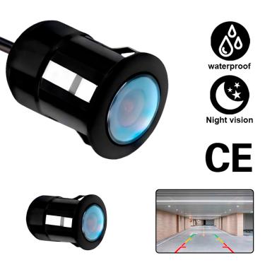 Imagem de Câmera Ré Embutir Visão Noturna 170° Carro 12V