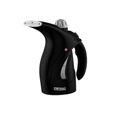 Imagem de Passadeira à Vapor 110V Preto Desamassa Direto No Cabide