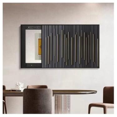 Imagem de Arte decorativa de parede para painéis de disjuntores e capas de caixa de medidores - Solução de decoração de casa elegante para armários de caixa de fusíveis elétricos