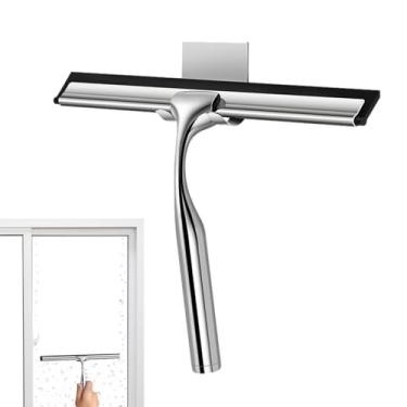 Imagem de Rodo de vidro de chuveiro | Rodo de lavagem de janela - Limpador de espelho portátil, para restaurante, cozinha, pátio, espelho, para-brisa, chuveiro, banheiro, hotel, bancada doméstica