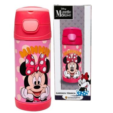 Imagem de Garrafa Térmica Infantil Top Handle 350ML Oficial MINNIE-Unissex