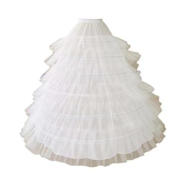 Imagem de Saia De Crinolina Para Vestido De Noiva, Vestido De Baile E Vestido De