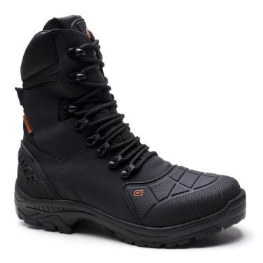 Imagem de Bota Masculina Gogowear Impermeável em Couro com C.A, Preto, 39