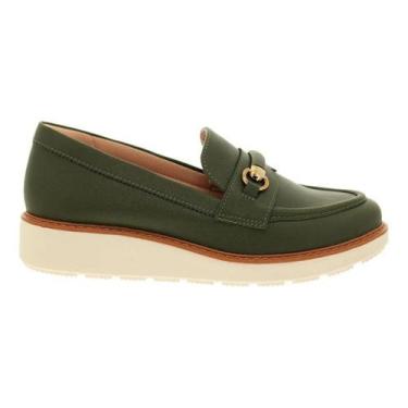 Imagem de Sapato Mocassim Feminino Casual Modare Original Ultraconforto cor:oliv