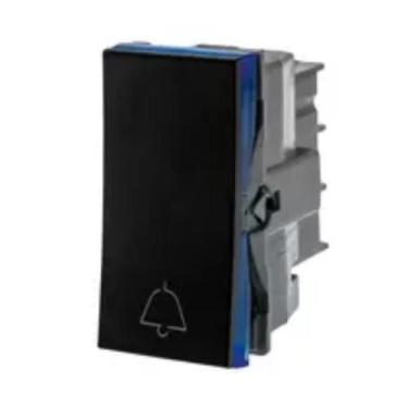Imagem de Modulo Pulsador De Campainha Pial Plus+ Legrand Preto 611012PT