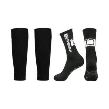 Imagem de Meias De Futebol Antiderrapantes E Resistentes Ao Odor Com Protetores 